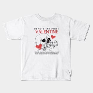 Hearts Entwined Valentie Kids T-Shirt